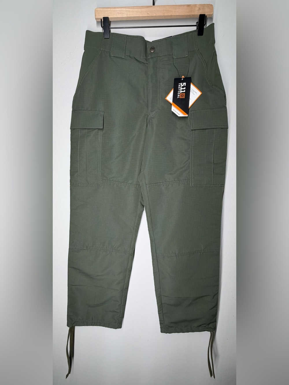 NEW 5.11 Tactical Fast-Tac TDU Pants 30x30 Green Ripstop Cargo Utility Men